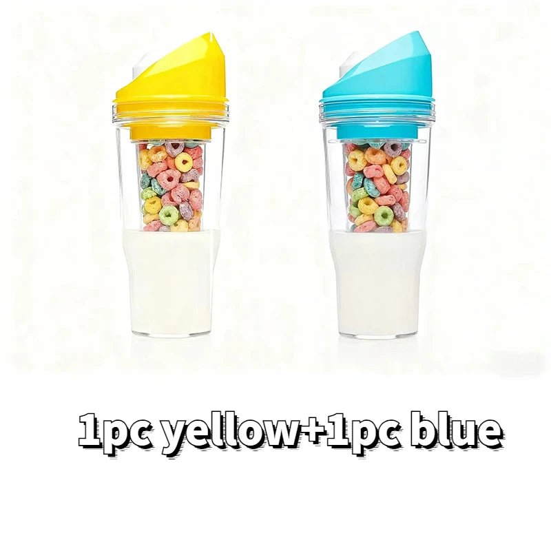 Milk Travel Cup &amp; Portable Cereal