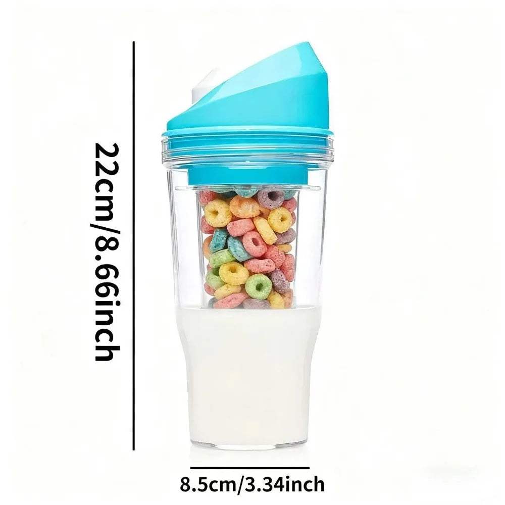 Milk Travel Cup &amp; Portable Cereal